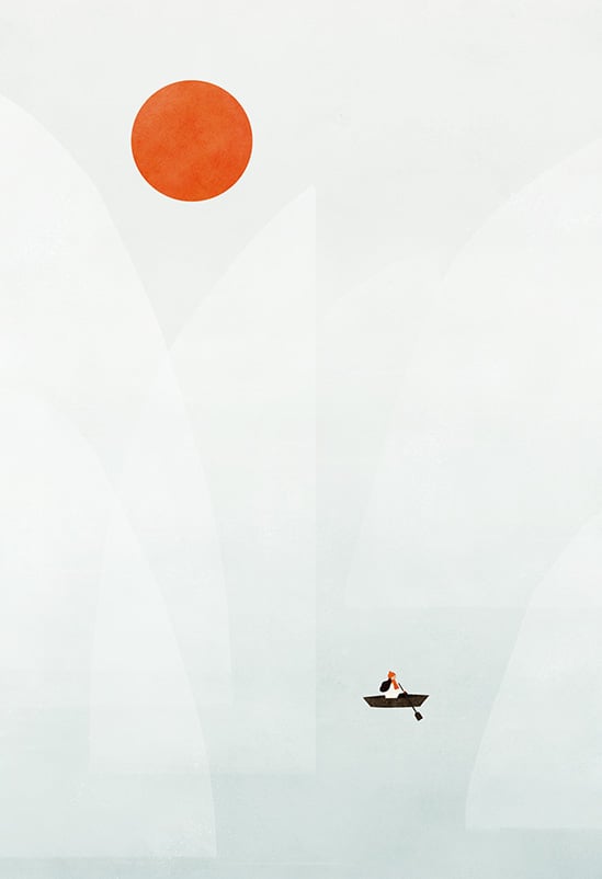 Image of Iceberg Print