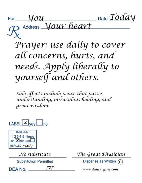 Image of Prayer Prescription - Set of 10 Magnets