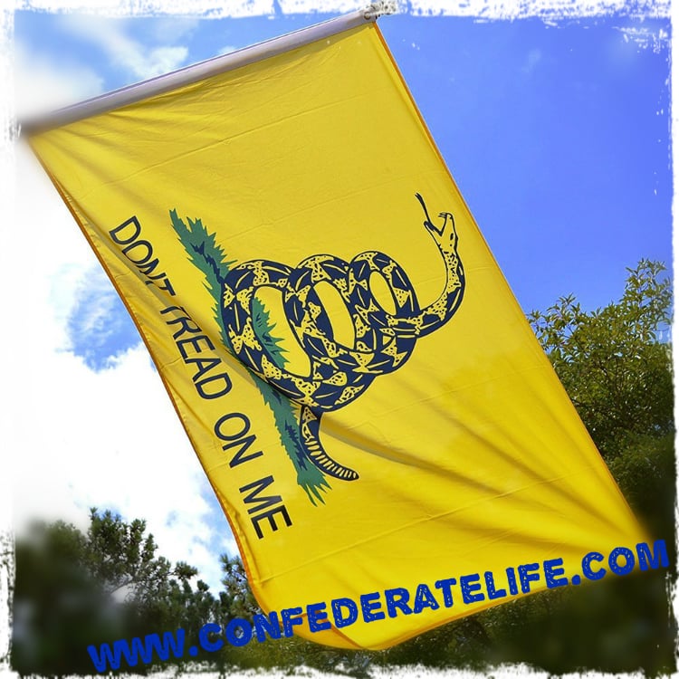 Image of Gadsden “Don’t Tread on Me 3'x5' Flag