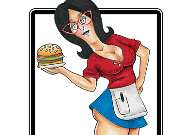 Image of pop culture pinup print (each sold separatly)