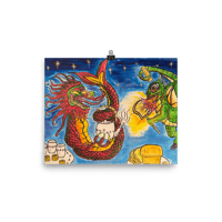 Lóng’s (Dragon’s) Tea Party: Toast and Mooncakes