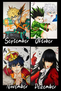 Image 5 of Anime Mix Kalender 2025 | Motiv 2