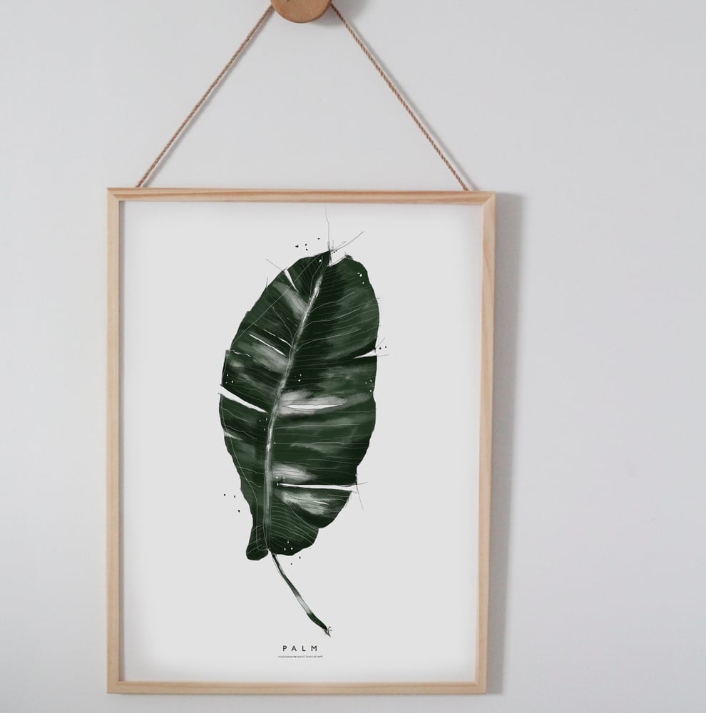 Image of PALM ART PRINT