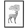 Print: Flowery Deer