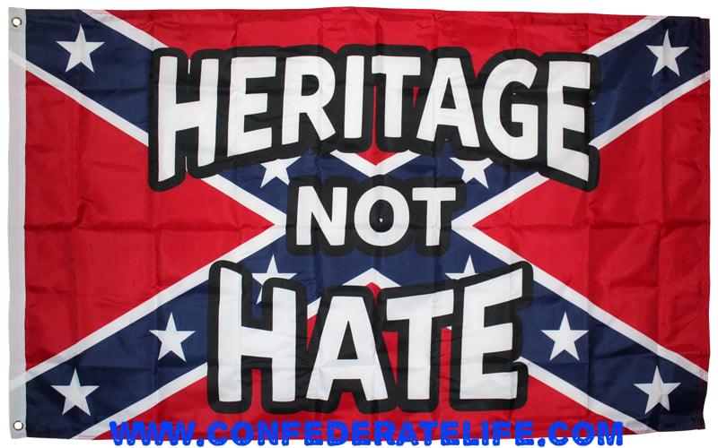 Image of Heritage Not Hate 3'x5' Flag "Super Poly"