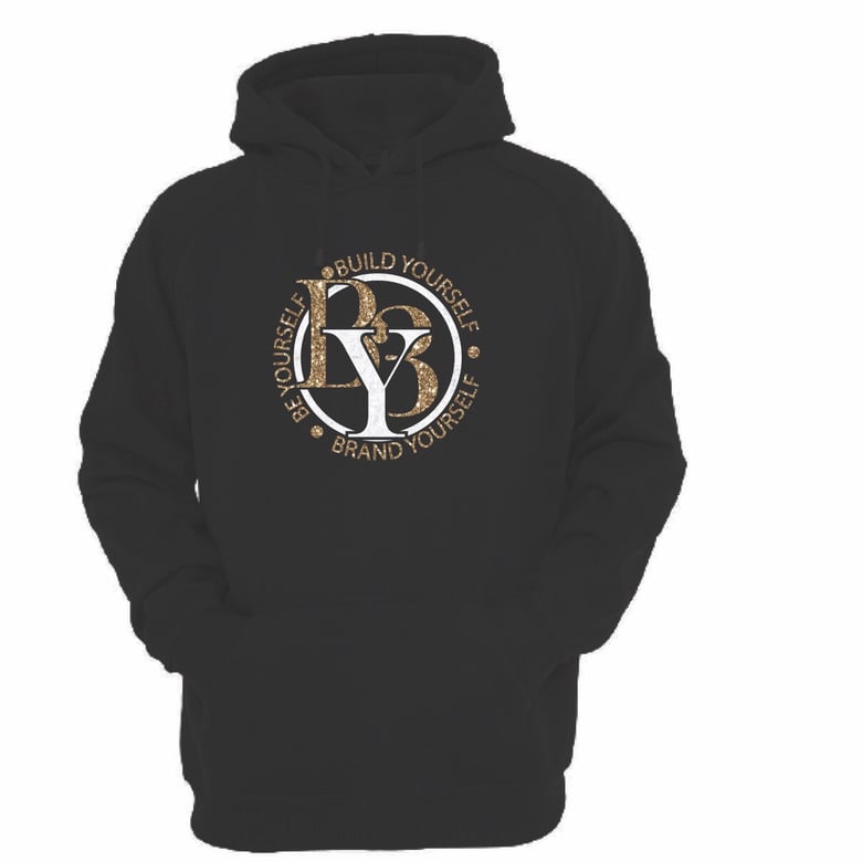 Image of By3 Gold & White hoodie