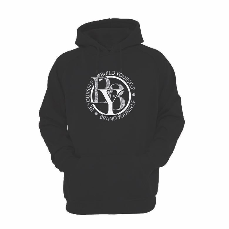 Image of By3 Silver & White Hoodie