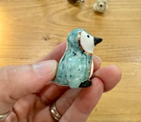 Image 3 of Happy Penguin Ceramic Figurine - Free Shipping in Contiguous US
