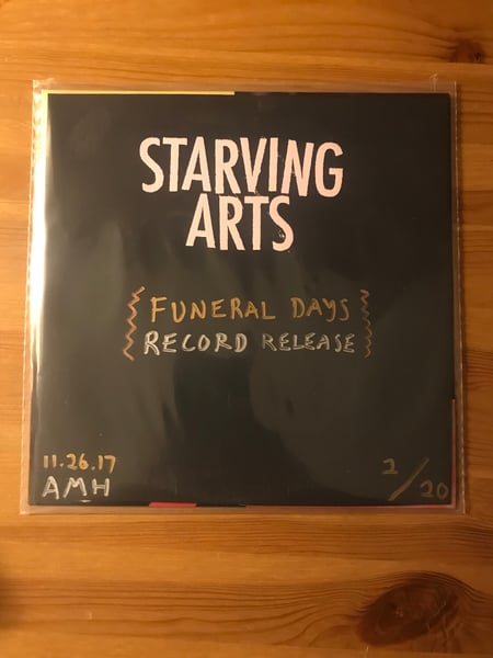 Image of Funeral Days 7" w/ Record Release Cover - THREE LEFT!
