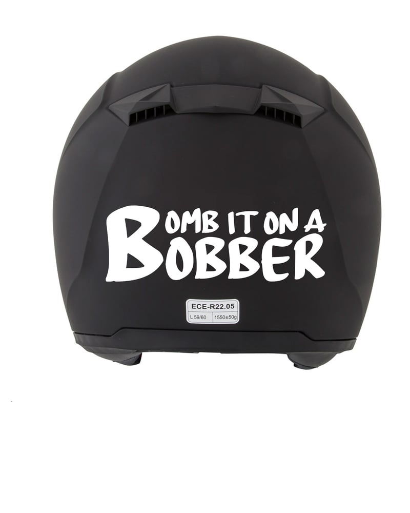 Image of Bobber Nation-Bomb it on a Bobber sticker
