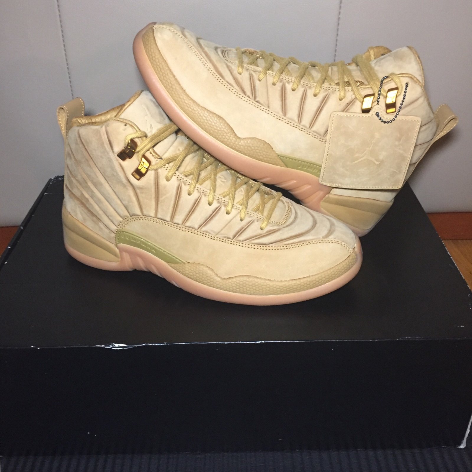 Wheat jordan outlet 12