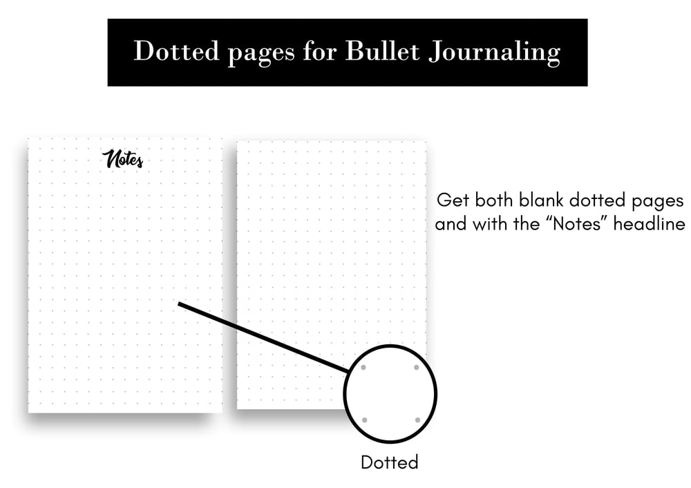 Image of Dot Grid Paper for Bullet Journaling