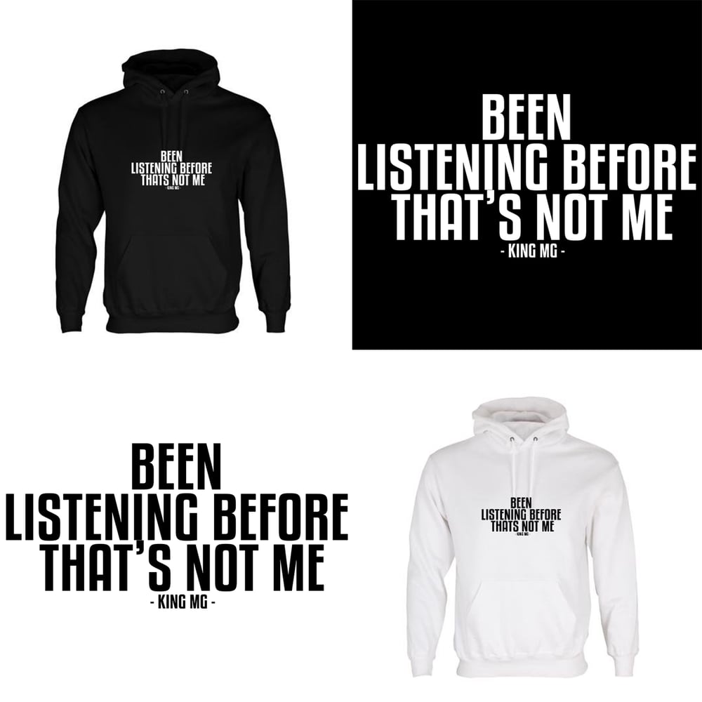 Image of White OR Black Thats not me Hoodie