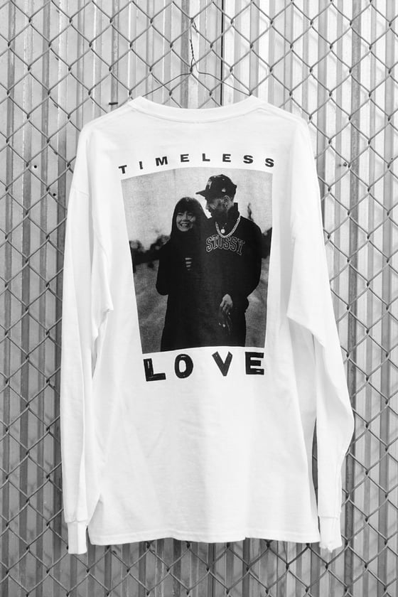 Image of GOLDIE ♥ BJORK LONG SLEEVE POCKET TEE