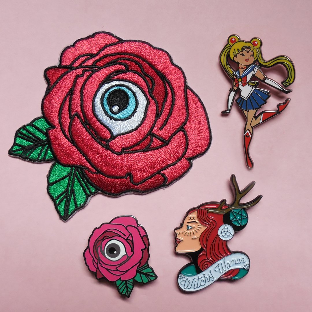 :GOLD: Sailor Moon Enamel Pin | Cult Fiction Press