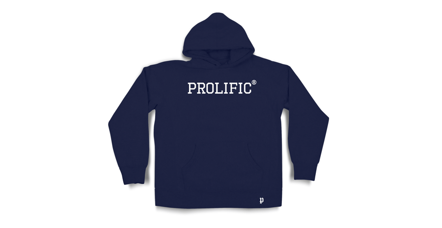 Image of Navy Blue (R) Hoodie.