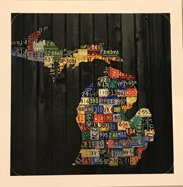 Image of Michigan sticker