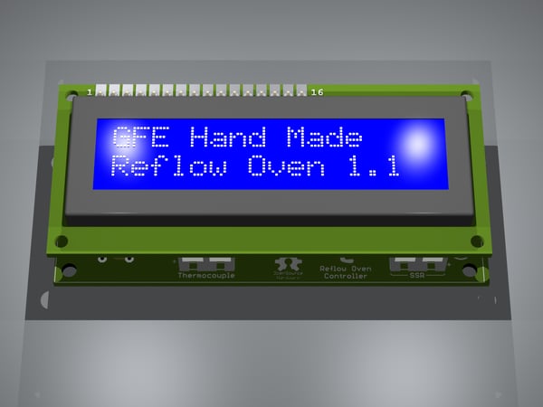 Image of Reflow Oven Controller Board rev 1.1