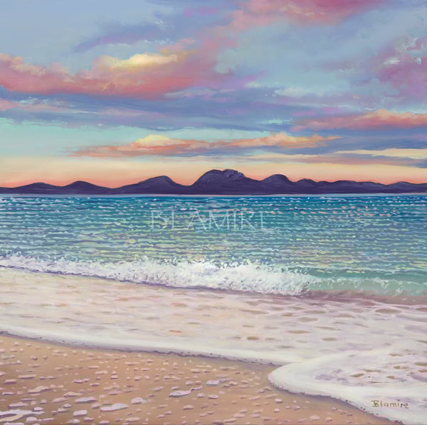 Image of Port Ban Jura Kintyre print