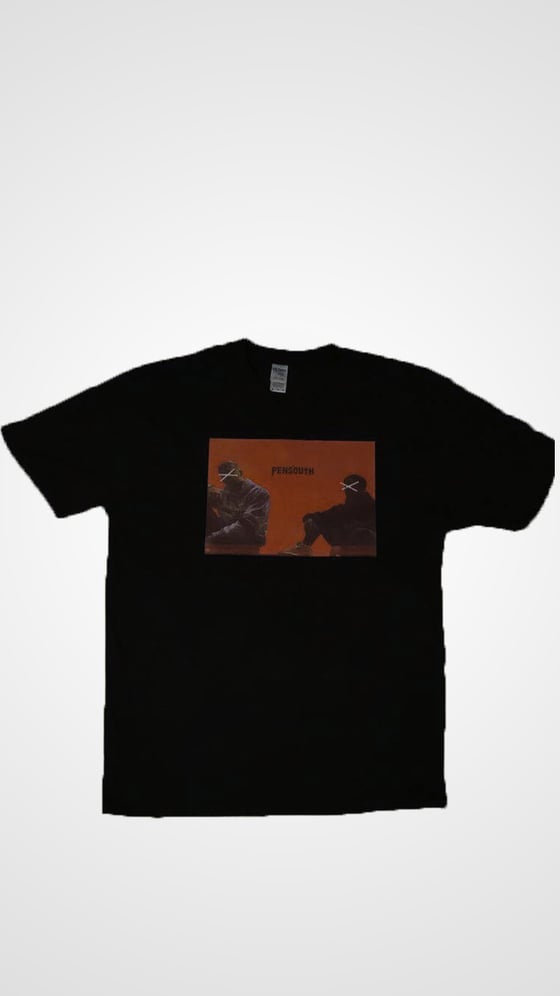 Image of Pensouth |Orange Box Black Tee