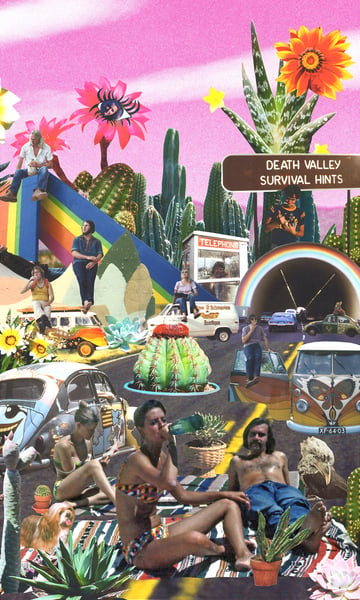 Image of The Family Acid LSD Desert Poster