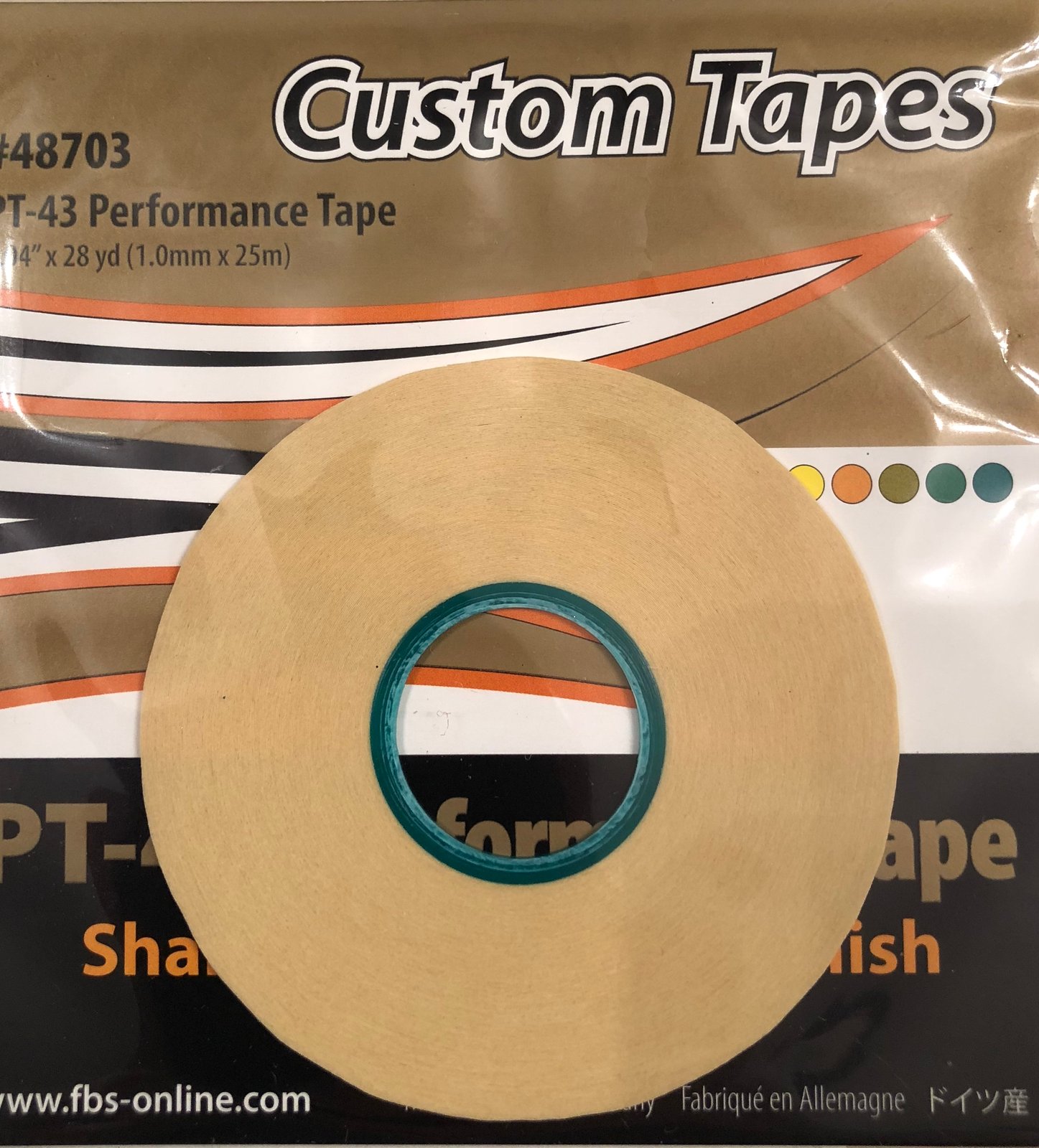 FBS MICRO SIZE CREPE TAPE PT43 / PAINTHUFFER METALFLAKE