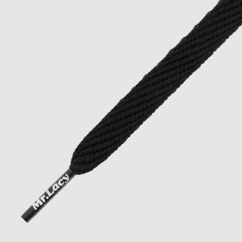 Image of Flatties Black Shoelaces
