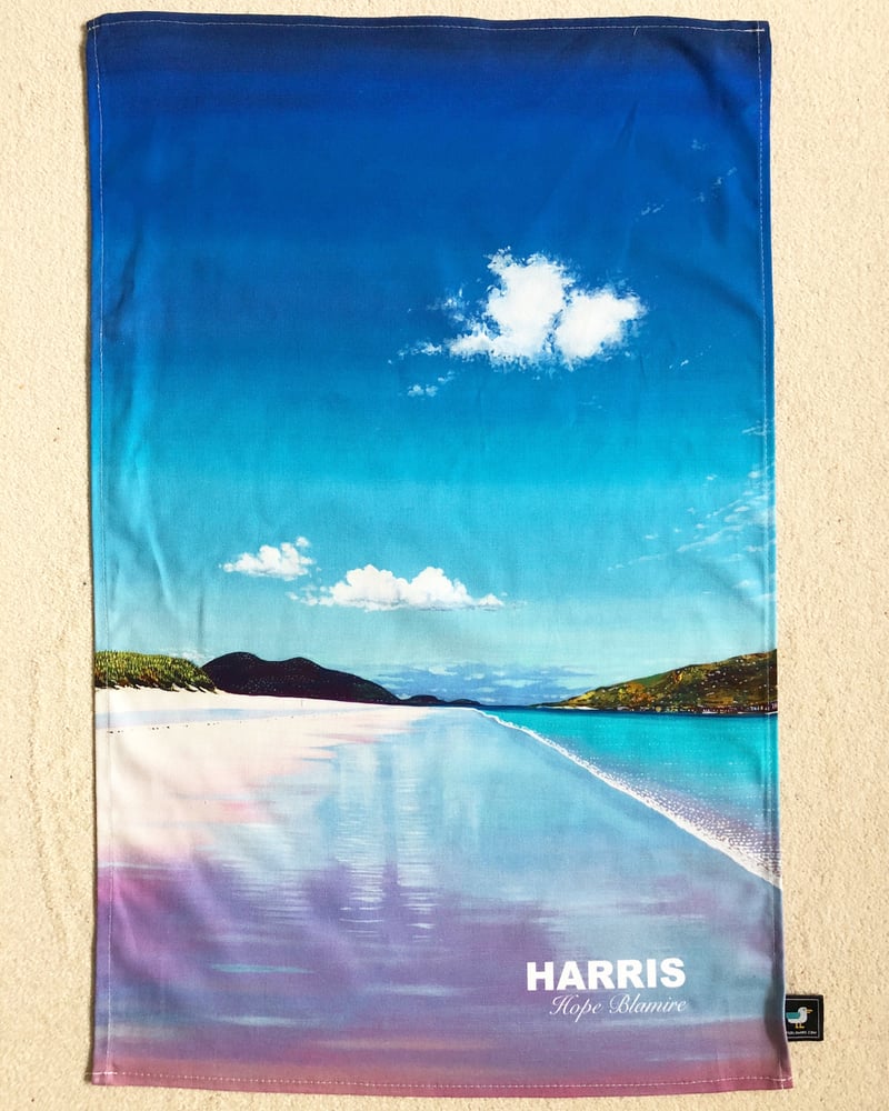 Image of Isle of Harris tea towel