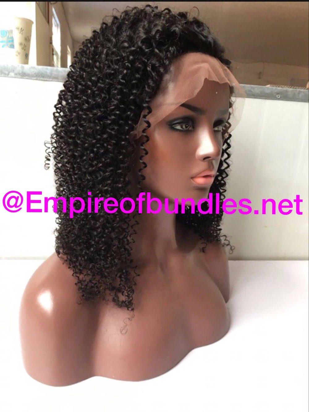 Image of Lace front Exotic curly