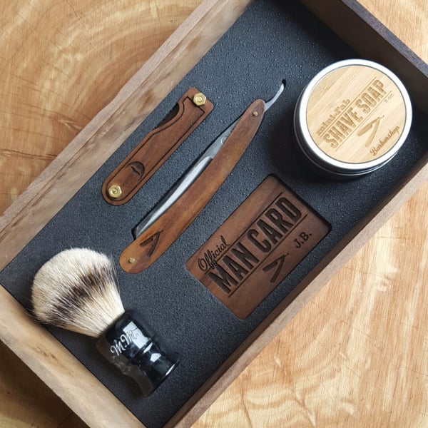 straight razor shaving kit