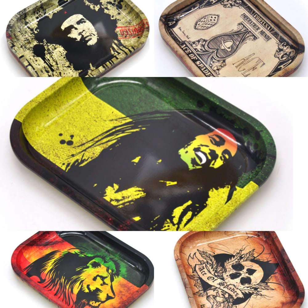 Image of Natural Vybz Bob Marley Rolling Tray