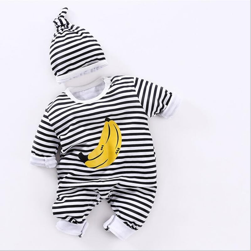 banana onesie baby