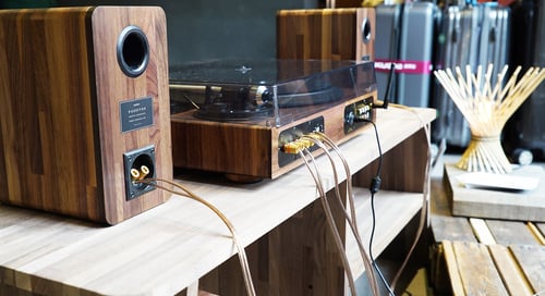 Image of TT8 - The Best Wooden Multi-Functional Turntable Audio System