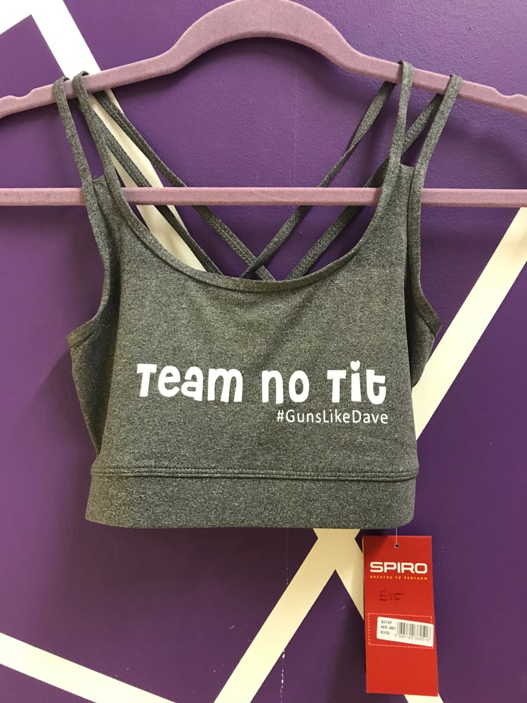 Image of Grey - Team No Tit Crop