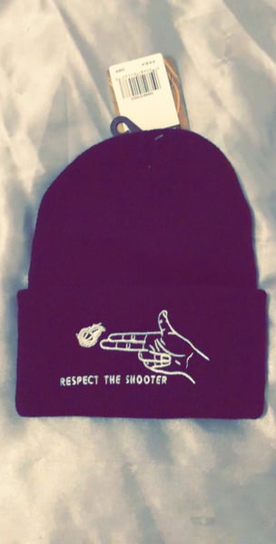 Image of Respect The Shooter "Beanie/Skully" Black