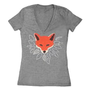 Image of Women's Fox Gray VNeck