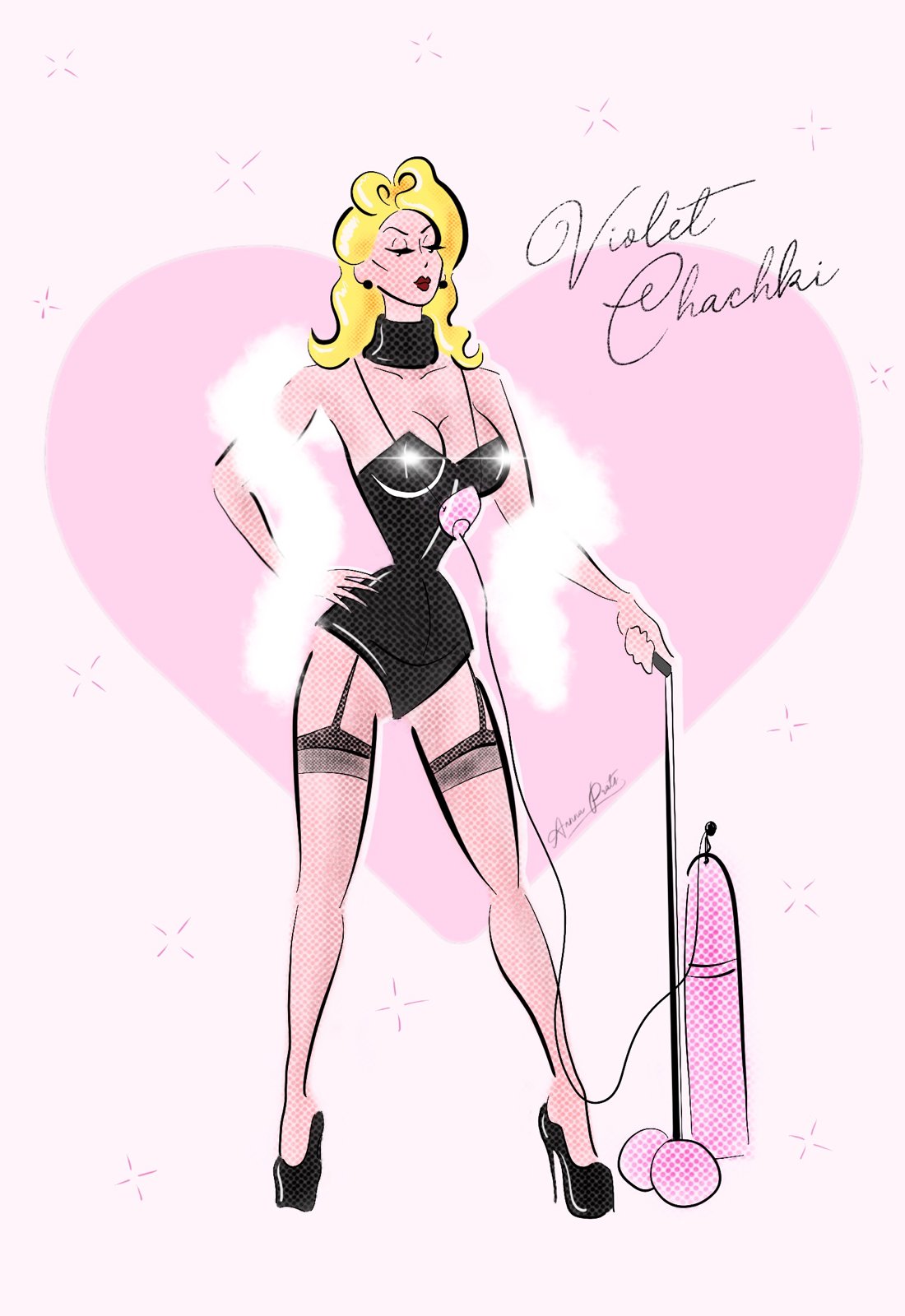 Image of Violet Chachki Art Print