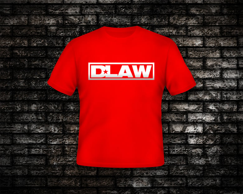 Image of D-Law Logo Graphic T