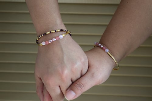 Image of The Blushed Clasp Bangle