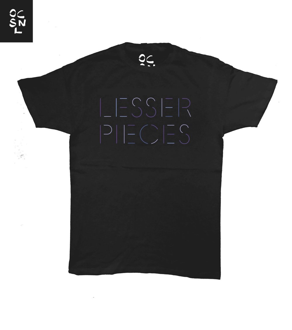 Image of Lesser Pieces Black T-Shirt