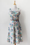 Image of SOLD Vintage Wallpaper Gaucho Pant Sundress