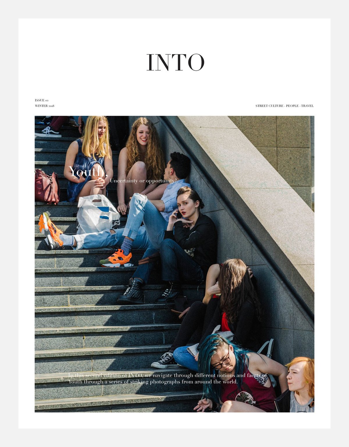 Image of INTO magazine, edition n2 - YOUTH, uncertainty or opportunity?