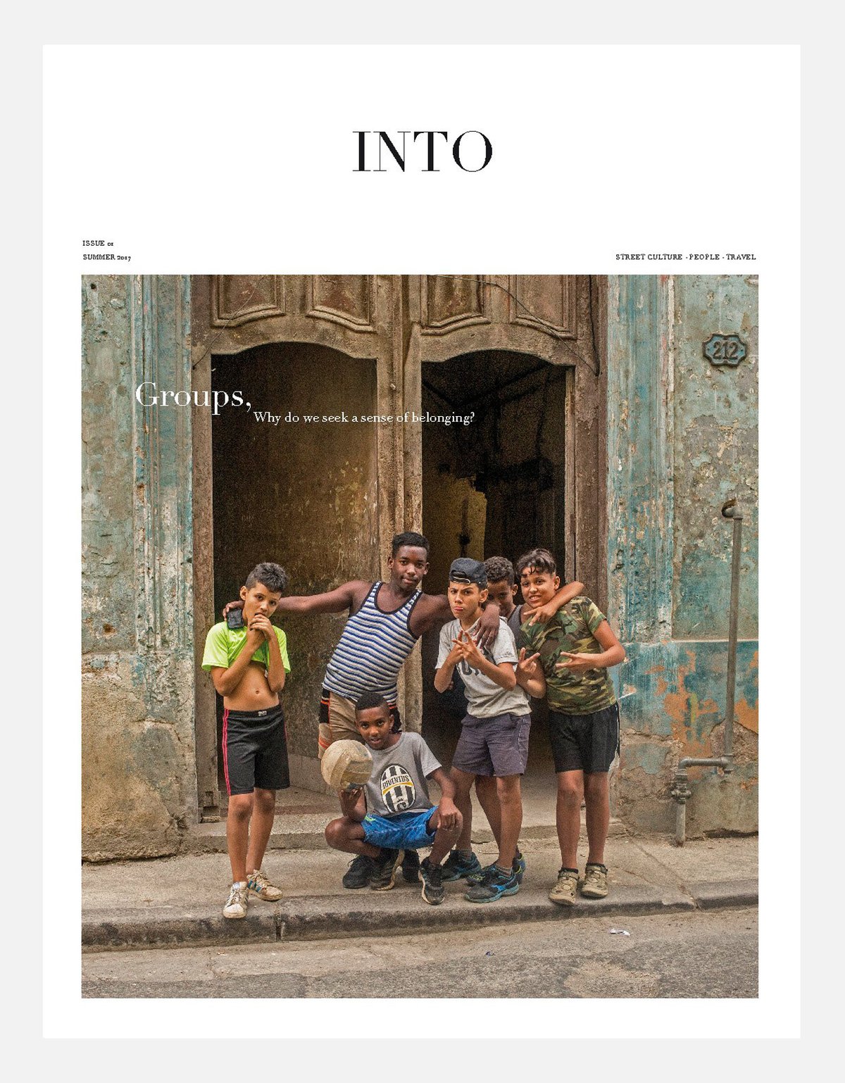 Image of INTO magazine, edition n1 - GROUPS, why do we seek a sense of belonging?