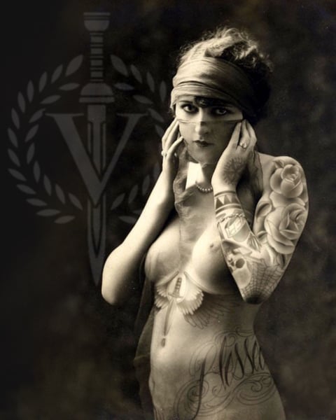 Image of Tattooed lady