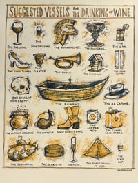 Image 1 of Suggested vessels for the drinking of wine