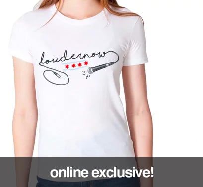 Image of LOUDERNOW Girls Microphone Shirt