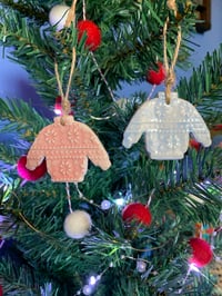 Image 9 of Ceramic Christmas Jumpers (set of 2)