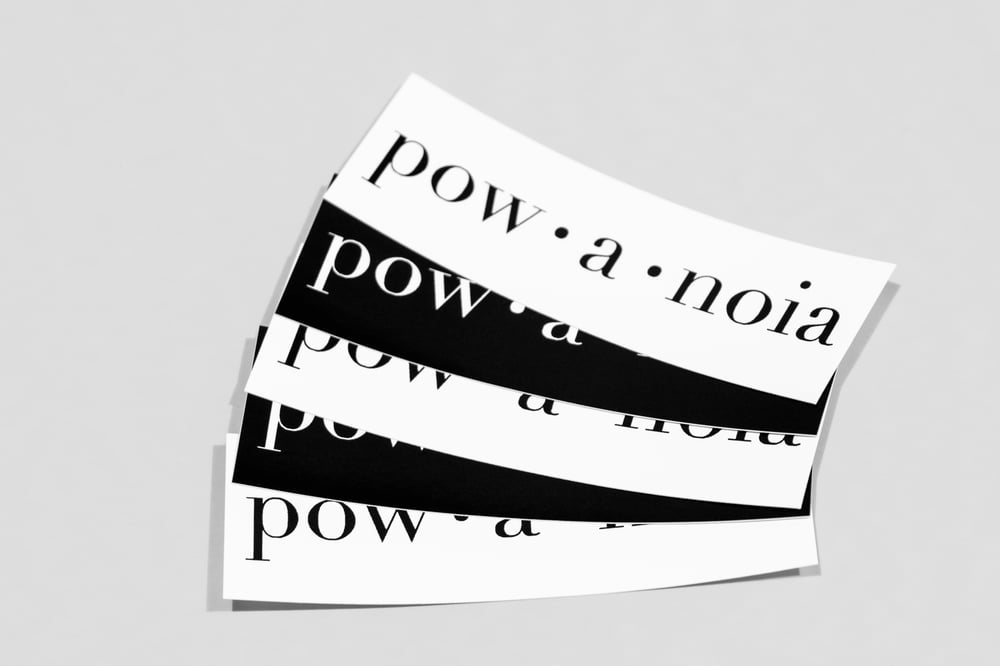 Image of Powanoia Sticker Pack