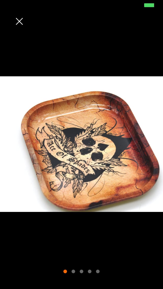 Image of Natural Vybz Skull Head Tray