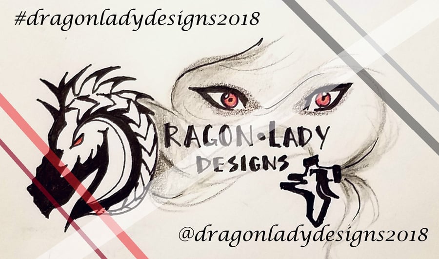 Image of Dragon Lady Design Sticker
